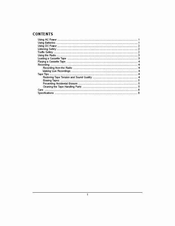 Radio Shack Cassette Player SCR-64-page_pdf